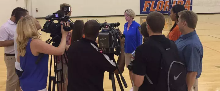 Florida Volleyball Hosts Annual Preseason Media Day