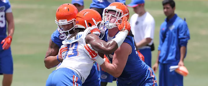 Gators Notebook: McElwain Pleased by O-Line's Progress, Injury Update, More Tidbits