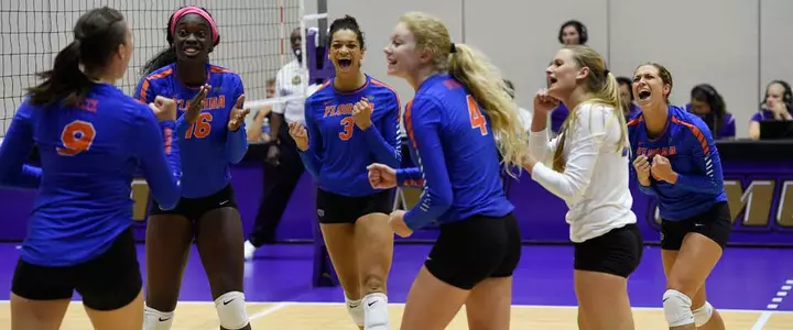 No. 4 Florida Sweeps JMU in Season-Opening Thriller
