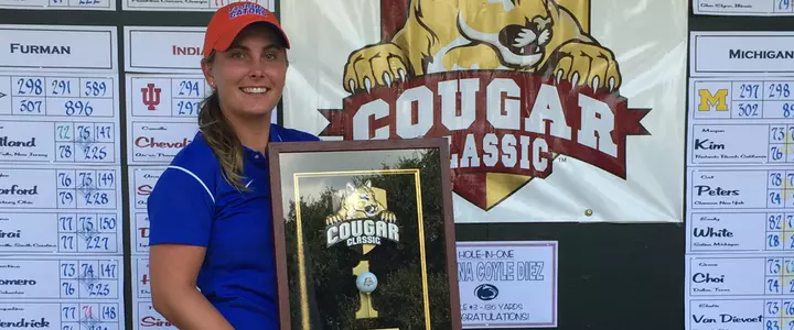 Tomlinson Earns Co-Medalist Honors at the Women’s Golf Cougar Classic; Gators Finish Fourth