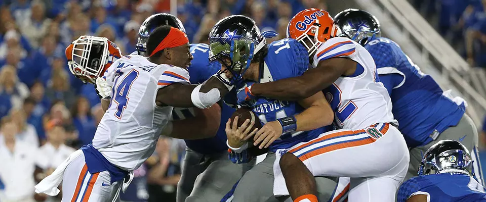 Gators Defense Badgers Kentucky in 14-9 Road Win