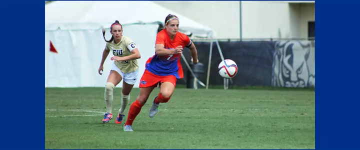 No. 12 Florida Soccer Wins 6-1 at Florida International; Savannah Jordan Passes 50 Career Goals