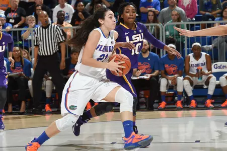 Eleanna Christinaki dribbling