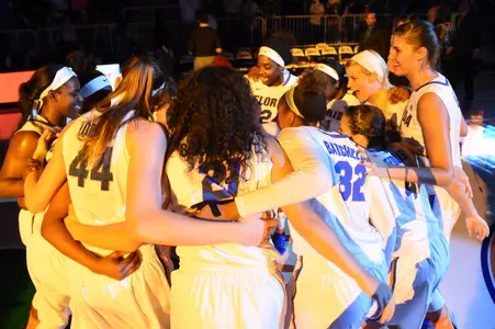 Team huddle