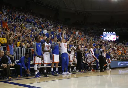 Bench Cheering vs WVU