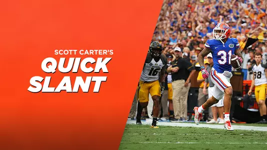 Scott Carter's Quick Slant - MIZZvsUF - Tabor
