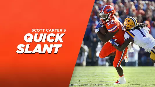 Scott Carter's Quick Slant - UFvsLSU - Perine