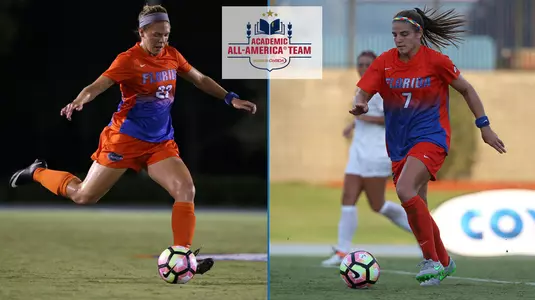 2016 CoSIDA Academic All-Americans-Soccer_Betsy Middleton and Savannah Jordan