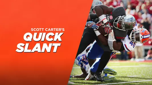 Scott Carter's Quick Slant - UFvsARK - Davis