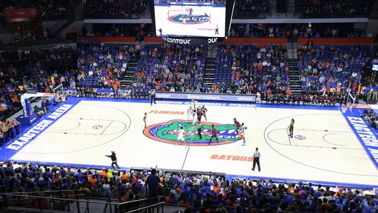 Exactech Arena tipoff