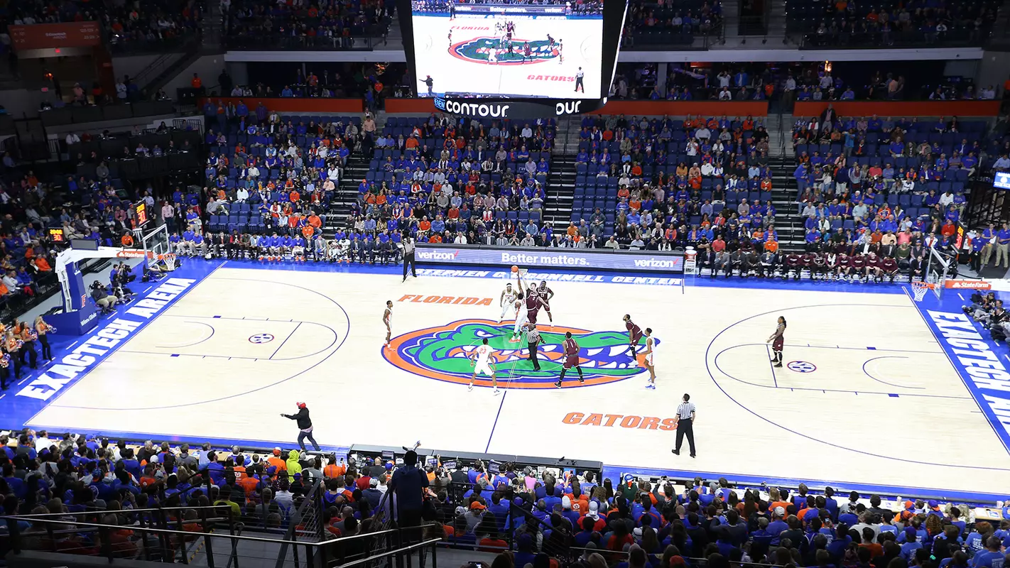 Exactech Arena tipoff
