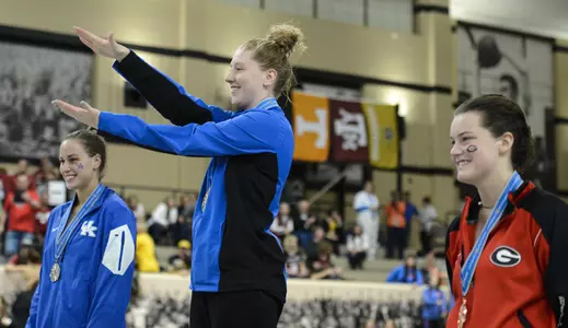 Kahlia Warner SEC Championships