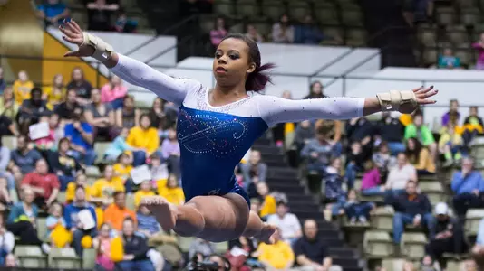 Kennedy Baker - floor at Missouri 2-19-16