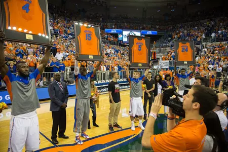 Patric Young Will Yeguete Scottie Wilbekin Casey Prather Senior Day
