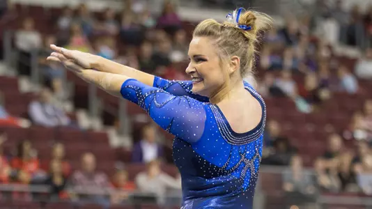 Bridget Sloan - floor exercise - 3-19-16
