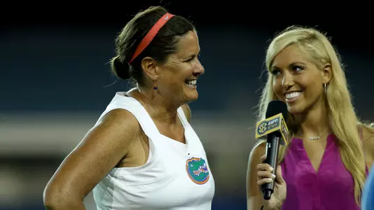 Becky Burleigh wtih SEC Network 11-6-15