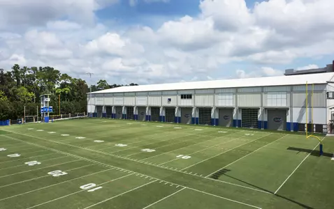 Indoor Practice Facility - West Exterior