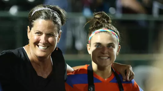 Becky Burleigh and Savannah Jordan - 2016 soccer at USF