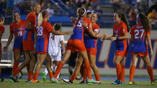 Florida soccer versus Iowa State - 8-19-16