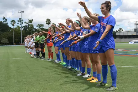 Florida pre-match introductions - vs FAU 8-21-16