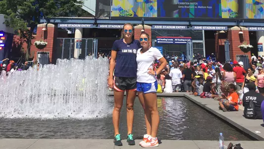 Kourtney Keegan, Brooke Austin Arthur Ashe Stadium