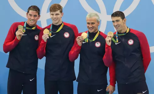 Conor Dwyer, Ryan Lochte Olympic Gold