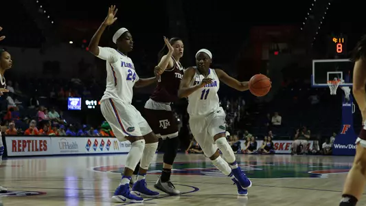 Dyandria Anderson dribble pass