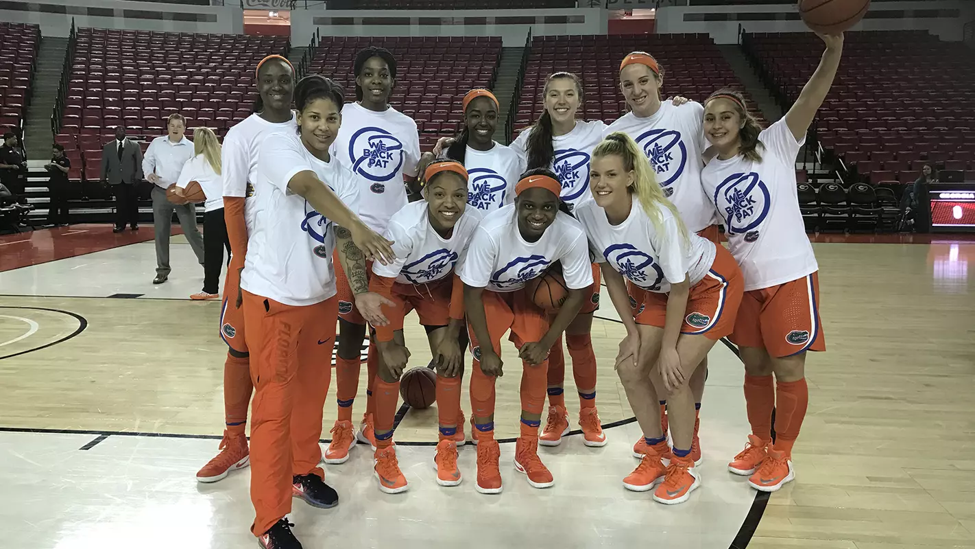 We Back Pat team shirts