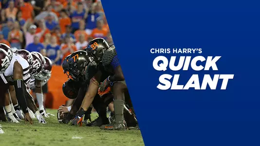Chris Harry's Quick Slant - TAMUvsUF