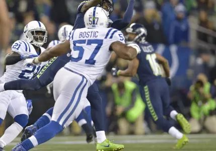 Jon Bostic vs Seattle Seahawks