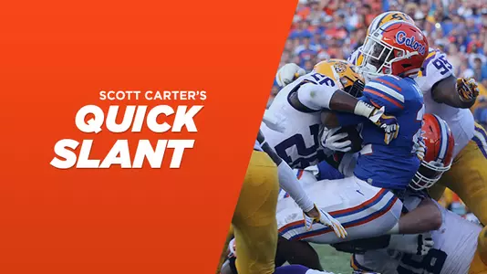 Scott Carter's Quick Slant - LSU - Perine TD