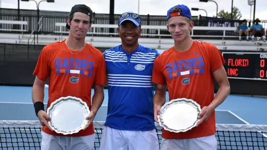 Alfredo Perez and Johannes Ingildsen ITA All-American Doubles Champions