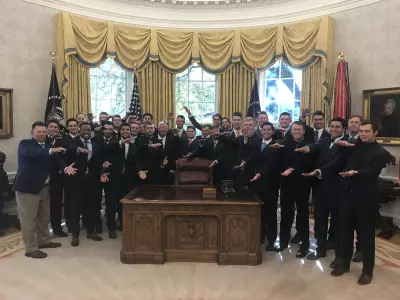 Gators in Oval Office (2017)