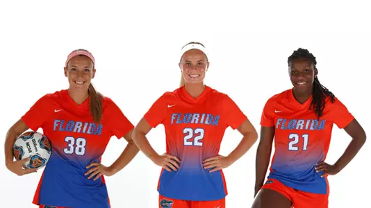 2017 All-Southeast Region Soccer Team - Gabby Seiler, Parker Roberts, Deanne Rose