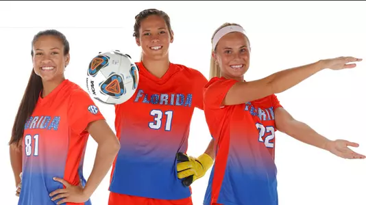 Rachelle Smith, Kaylan Marckese, Parker Roberts - 2017 All-South Region Scholar Team