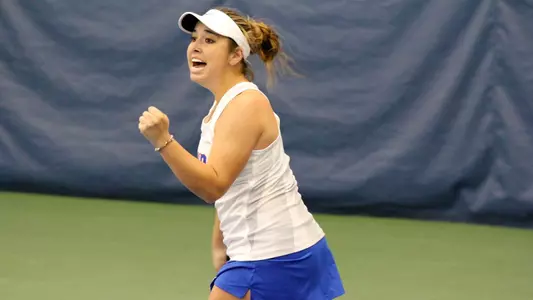 Brooke Austin fist pump