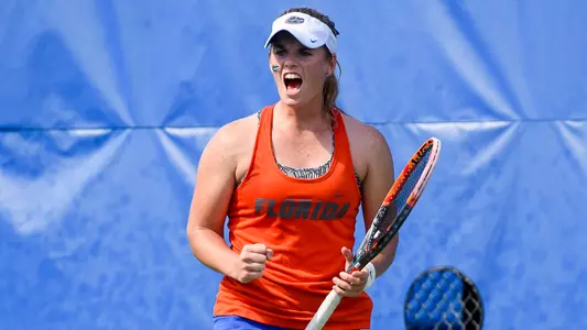 Belinda Woolcock fist pump excited