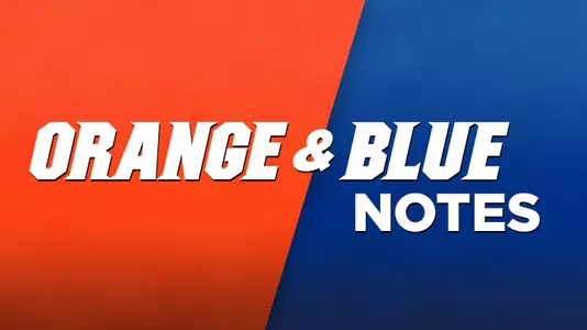 Orange and Blue Notes