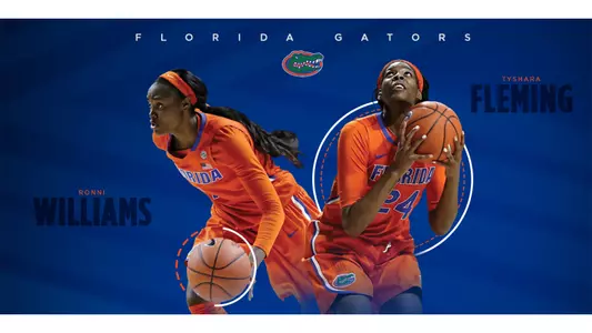Senior Day flyer Ronni Williams, Tyshara Fleming