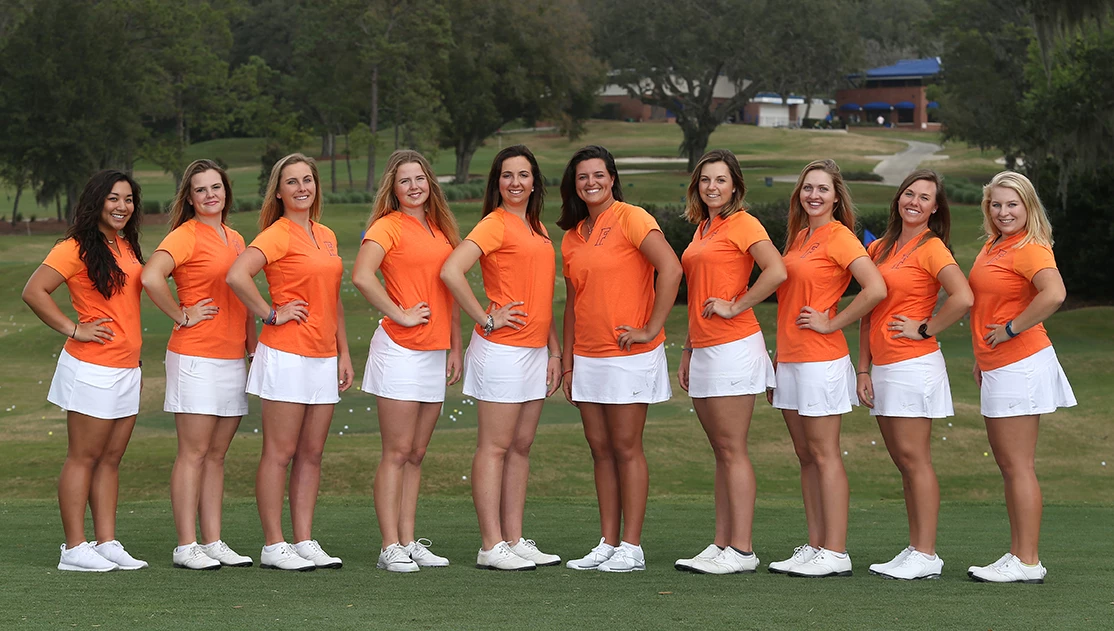 2016-17 Women's Golf team photo