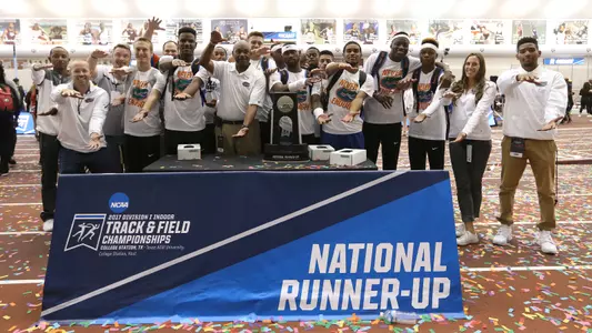 Men's Indoor Track team 2017 NCAA Championship