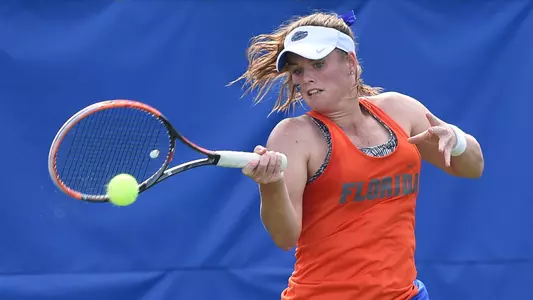 Belinda Woolcock forehand
