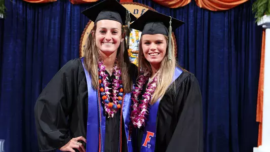 Kourtney Keegan, Belinda Woolcock graduation