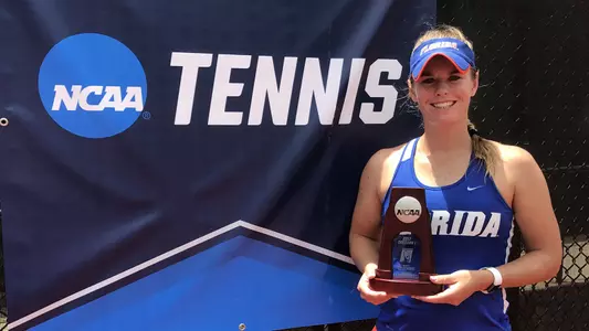 Belinda Woolcock, NCAA Singles trophy
