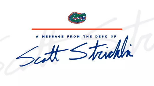 Scott Stricklin Message