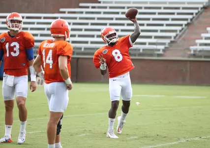 Gators quarterbacks (2017 preseason)