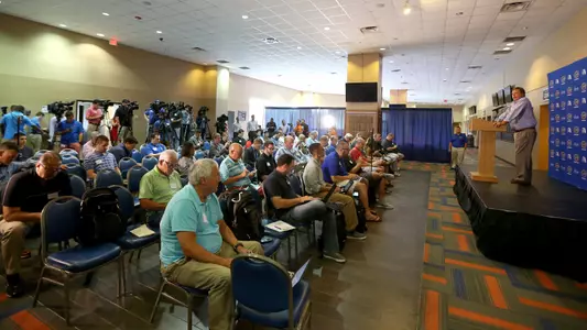Jim McElwain 2017 Media Day