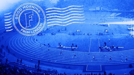 Good Morning from London (Blue)