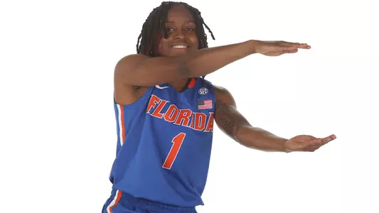 Tameria Johnson, posed