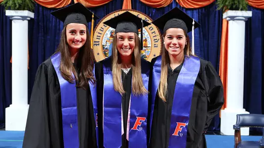 2017 Soccer Summer Graduates - Morgan Mannweiler, Gabby Seiler, Kristen Cardano
